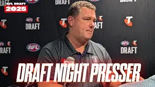 Дэвид Уоллс: Пресс-конференция менеджера Fremantle List, посвященная драфту | Драфт AFL 2025