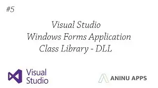 #5 How to make Class Library (dll) for Windows Application (Visual Studio / VB) (With your API)