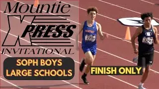 2025 XC - Mountie Xpress Invite - Sophomore Boys Large School Finish Only