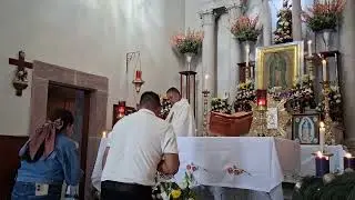 Misa del día 12 de diciembre 2025 en honor a la Virgen de Guadalupe