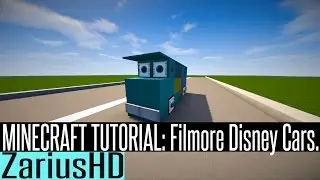 ★ Minecraft Vehicle Tutorial - How to Build : FILMORE from Disney's Cars.