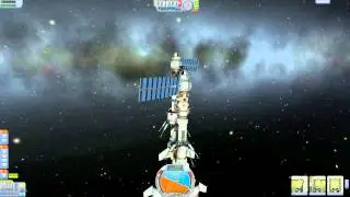 Kerbal Space Program - Quick Mun Landing (Testing Ghetto Space Ship NVIDIA SHADOWPLAY)