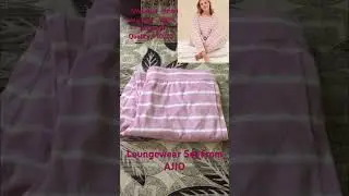 Loungewear Set from AJIO | AJIO haul #loungewearset #ajio #trending #haul #youtube #ytshort #shorts