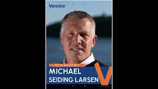Kommunalvalg 2025 i Vordingborg kommune. Venstre (V). Michael Seiding Larsen.