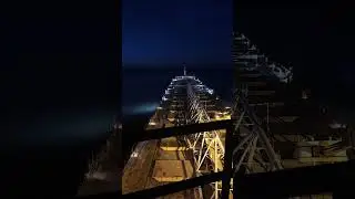 Backing in to the Lay Up Dock in Ashtabula