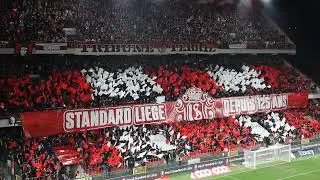 RSCL - Charleroi (16/12/2023) Tifo Ultras Inferno - 125 ans Standard Liège (1)
