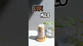 RESEP MINUMAN KOPI MILO‼️ #resepminuman #ngeshortsdulu