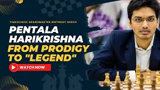 Pentala Harikrishna: A Chess Grandmaster&rsquo;s Remarkable Journey🎉♟️#chess #time2chess