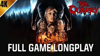 THE QUARRY - Complete Walkthrough All Chapters Bad Ending (4K)