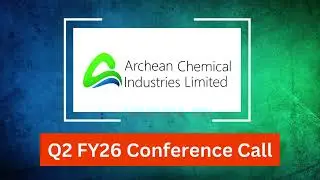 Archean Chemical Q2 FY26 Concall: Strong Margin Expansion & Robust Export Demand