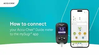 How to connect your Accu-Chek Guide to mySugr (ios, mmolL)