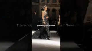 Avanti Nagrath at Sabhyasachi show 🖤👑  #shotrs #runway ##fashion #viral #trending #edit #supmodel