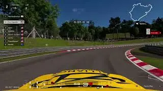 GT7 - 1200hp SRT Demon - 1 lap on the ring with traffic and a wheelie (Lag Included)