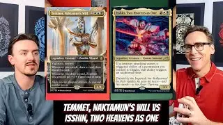 Игровой процесс MTG Commander за кухонным столом - Иссин папы против зомби Эспера!!