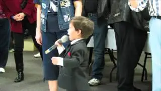 Justin Roman wows crowd at VFW