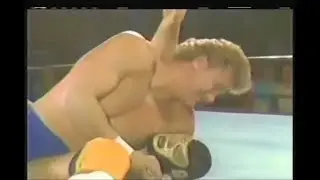 The Golden Terror vs Todd Champion NWA wrestling