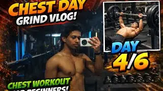 &ldquo;Complete Chest Workout 💪🏻| Heavy Bench Press | Gym Vlog in hindi|#chestworkout #motivation #gymvlog