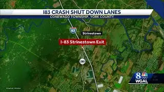 I-83 northbound reopens after closure in York County