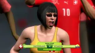 World Cup FIFA Brasile 2014 | Switzerland v Ecuador | Group G | Group Stage 3rd round