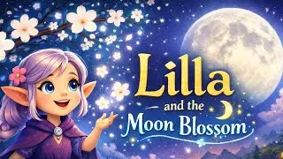 Princess Lila and the Moon Blossom | Bedtime Story for Kids