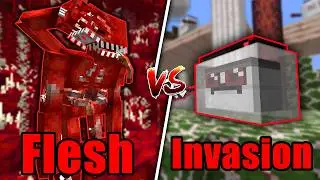 What Happens when An Infection Mod Fight an Invasion mod? Mi vs The Flesh That Hates