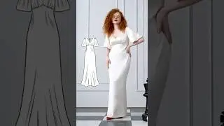 Выкройка вечернего платья Афина #vselekala #выкройки