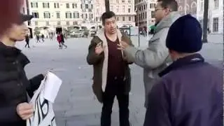 Redouane Solhi    حركة الجمهوريين المغاربة إيطاليا جنوة ، الشكل النضالي للذكرى 20 فبراير المجيدة