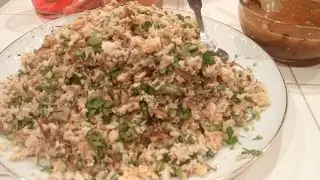 C/w Nana: Lao Steamed Fish Salad (ແໜມປາ == Naem Pa)