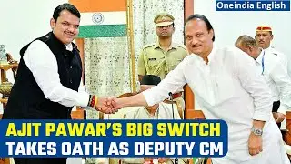 Maharashtra Politics: Ajit Pawar takes oath as Maharashtra&rsquo;s Deputy CM | Oneindia News