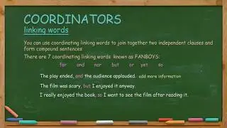 How to Use FANBOYS Coordinators