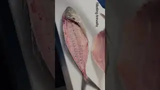 🐋 Trevally Fish Recipe😍 Restaurant Style #foryou #fyp #satisfying #work #fish #fishcutting #travelly