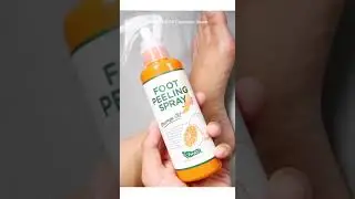 Amazing!Look at this foot peeling spray