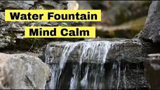 STONE WATER FOUNTAIN | Stress Relief | Relaxing Sound | White Noise | Zen Time