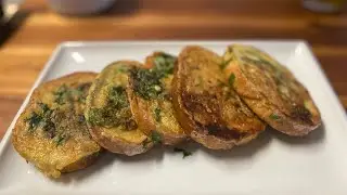 Delicious SAVORY French Toast With Green Chili and Cilantro #shorts