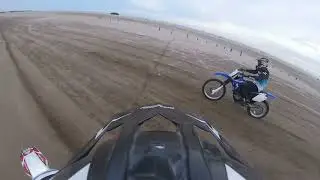 HONDA TORNADO 250 VS TTR 230 - AMBAS STOCK CON ESCAPE.
