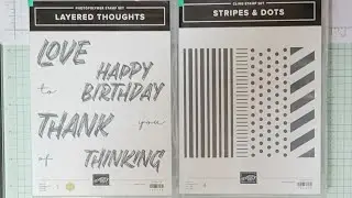 Introducing  Layered Thoughts and Stripes & Dots