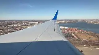 United Airlines Boeing 757-200 Landing on Runway 29 at Newark (EWR) | UA1695 LAX-EWR