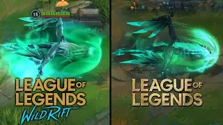 Ruined Shyvana | WR vs LOLPC Comparison