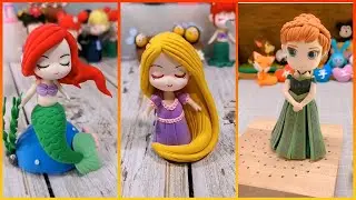 Disney PrinCesses Clay Art - Disney Cartoon