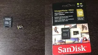 Карта ImageMate Pro SanDisk microSDXC UHS-1 с адаптером
