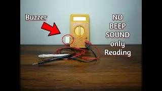 How to add a Continuity Buzzer in a Multimeter || Multimeter buzzer issue fixed || Aay Zee Hacks