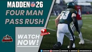 How To Setup A Four Man Pass Rush That Brings A Gap Pressure In Madden 26