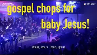 deadly gospel band and choir exalt the new born king with extreme prejudice!