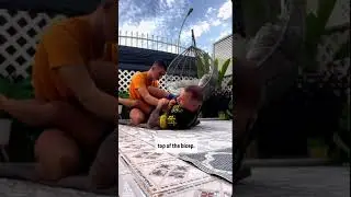 Triangle set up. #choke #bjj #mma #ufc #technique #jiujitsu #tricks #triangle #nogi