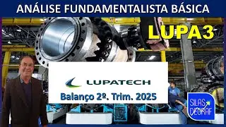 LUPA3 - LUPATECH S/A. AN&Aacute;LISE FUNDAMENTALISTA B&Aacute;SICA. PROF. SILAS DEGRAF. 2o. TRIM. 2025