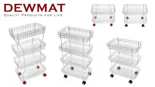 Stainless Steel Vegetable trolley