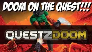 Doom on the oculus quest gameplay |  How to install questzdoom on oculus quest
