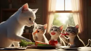 Hungry Kittens Cry 😭 | Brave Cat Mama&rsquo;s Love Story 🐱❤️