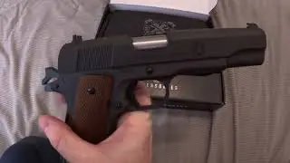 Unboxing Springfield Armory 1911 Mil Spec