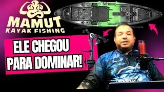 O MELHOR Caiaque para Pescaria de 2024? Conheça o Mamut Kayak Fishing